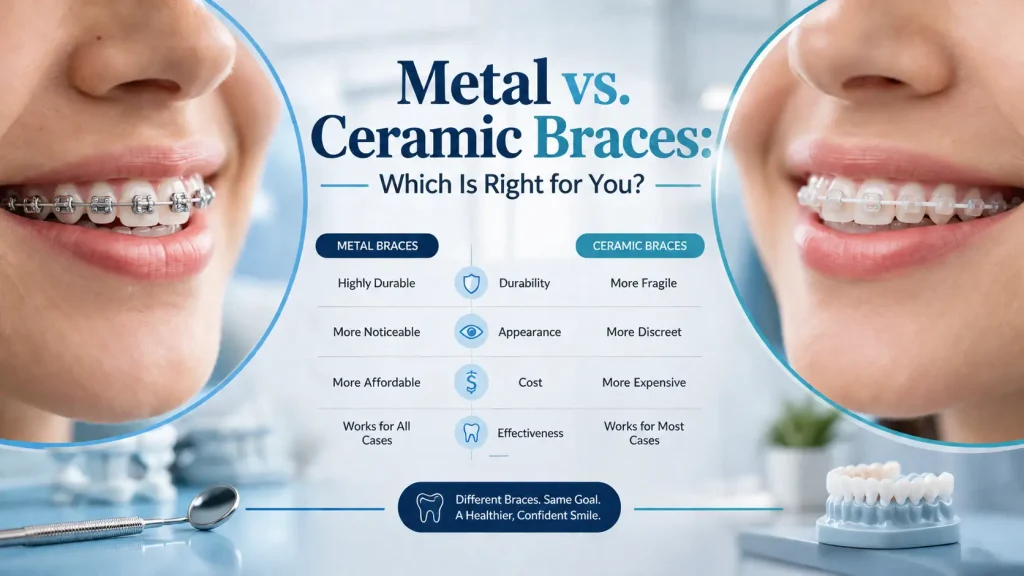 Metal vs. Ceramic Braces: Which Is Right for You?